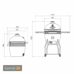 Yakiniku Keramik Grill Kamado L 19" Mit Gestell 25 Yakiniku Keramik Grill Kamado L 19" Mit Gestell -KAMDI24 Verkäufe yakiniku keramik grill kamado l 19 mit gestell 20384 m 11