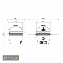 Yakiniku Keramik Grill Kamado M 16" -KAMDI24 Verkäufe yakiniku keramik grill kamado m 16 20387 m 11