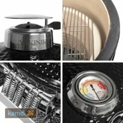 Yakiniku Keramik Grill Kamado XL 22" Inkl. Pro-Set -KAMDI24 Verkäufe yakiniku keramik grill kamado xl 22 inkl pro set 25672 m 5