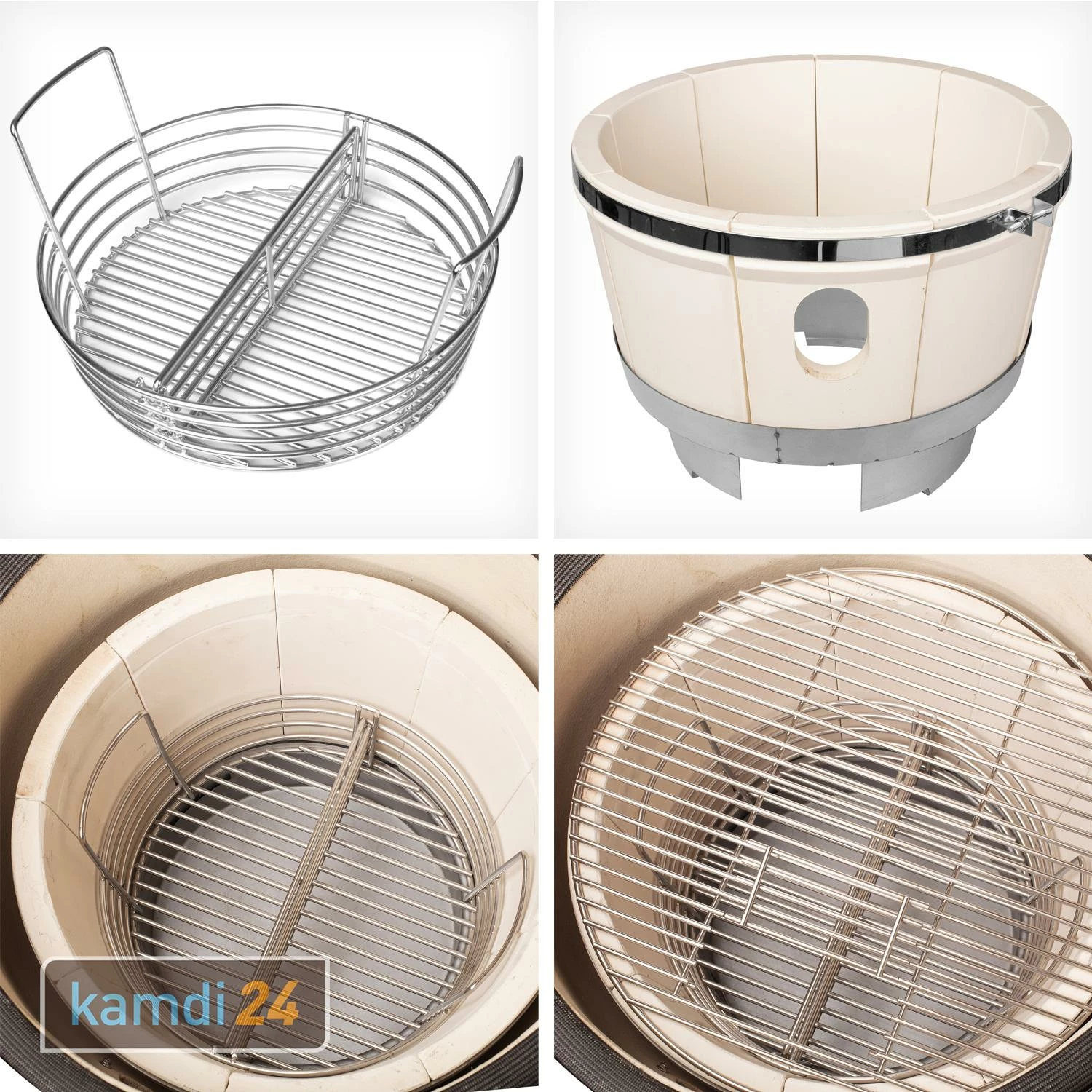 Yakiniku Keramik Grill Kamado XL 22" Mit Gestell 11 Yakiniku Keramik Grill Kamado XL 22" Mit Gestell – Bild 9